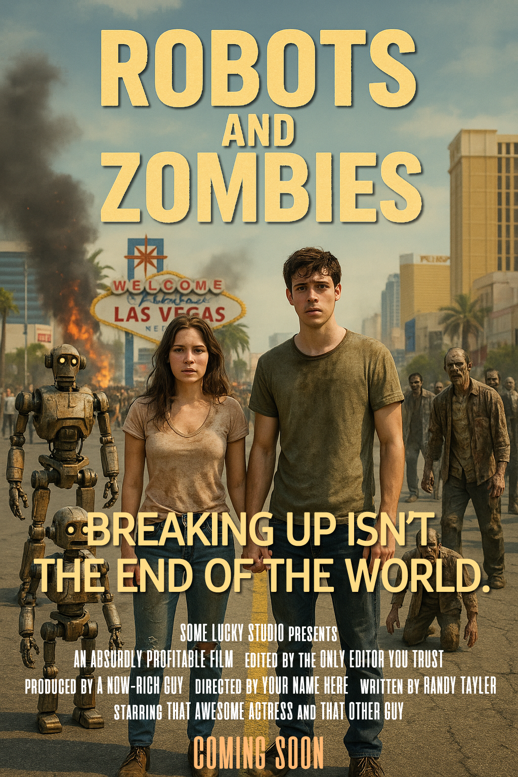 Robots and Zombies poster